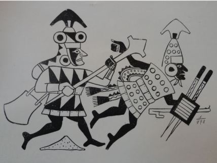 escena-de-guerra-cultura-mochica-perc3ba-200-a-700-d-c-dibujo-jimenez-borja
